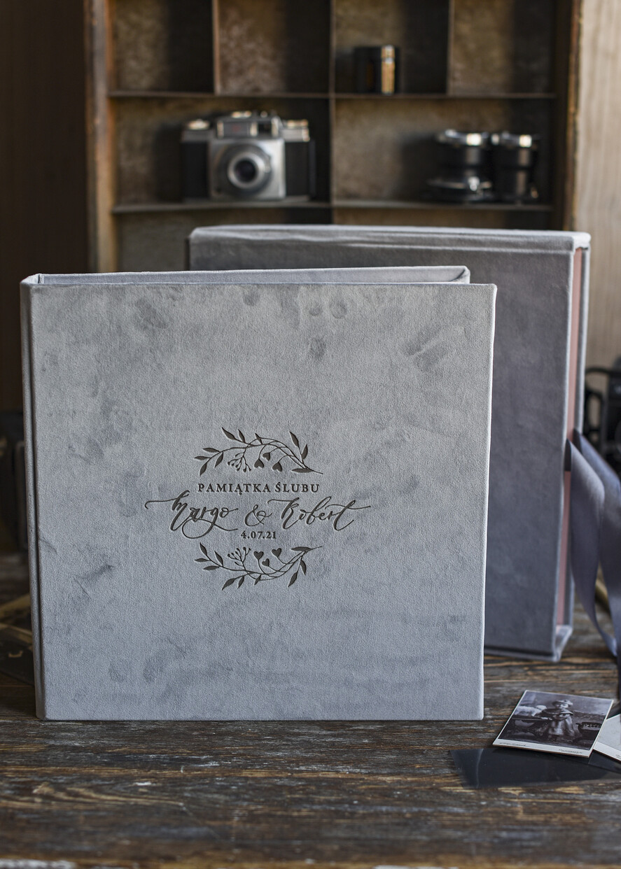 Albumy ślubne Pudełka na zdjęcia album na zdjęcia Welurowy duży album na zdjęcia Ślubne - Fotoalbum Ślubny w Pokrowcu Na zdjęcia z Instaxa Ankiety Ksiega wpisów3