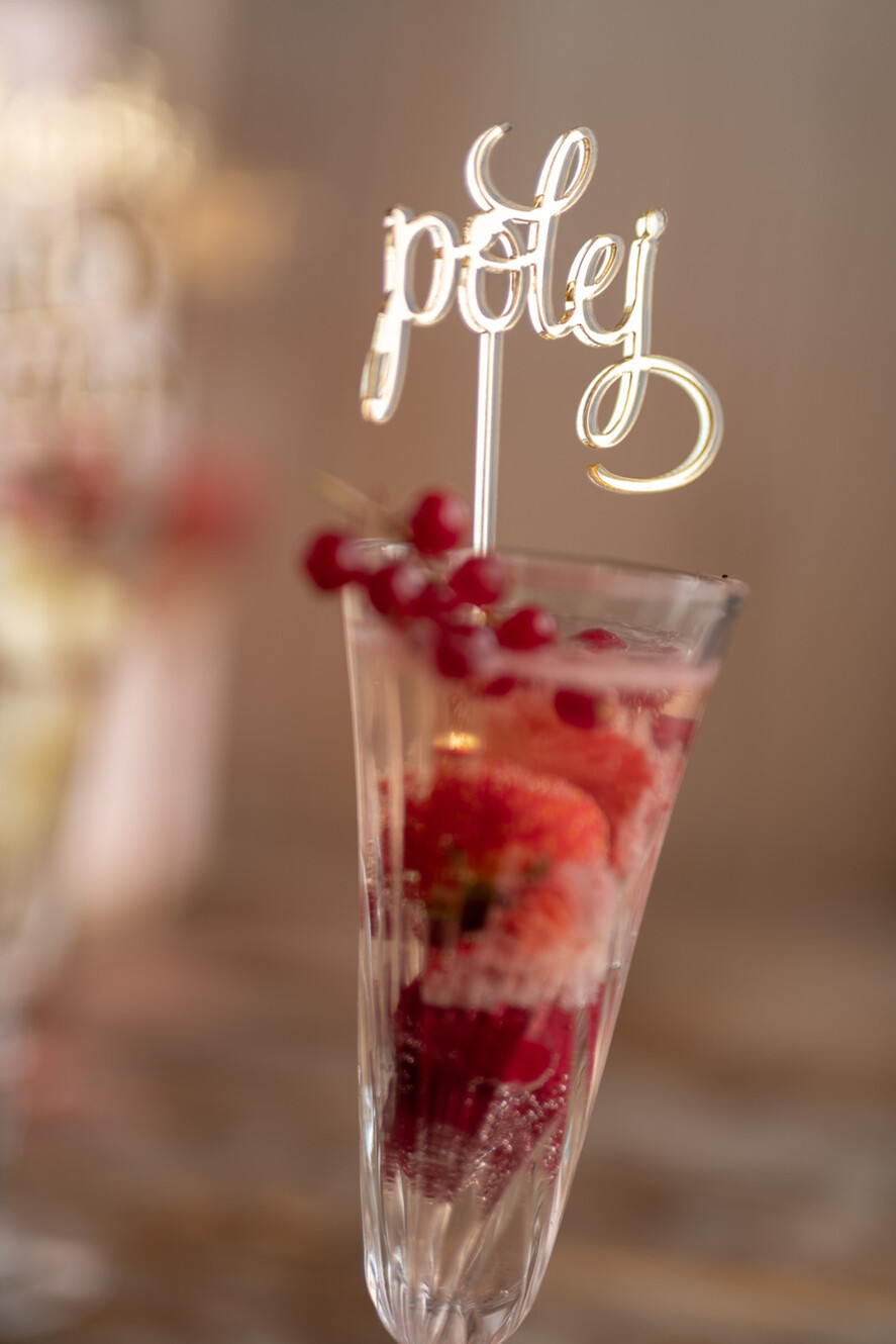 Figurki na tort / cake topper statuetki do drinków dekoracje tortu weselnego 2