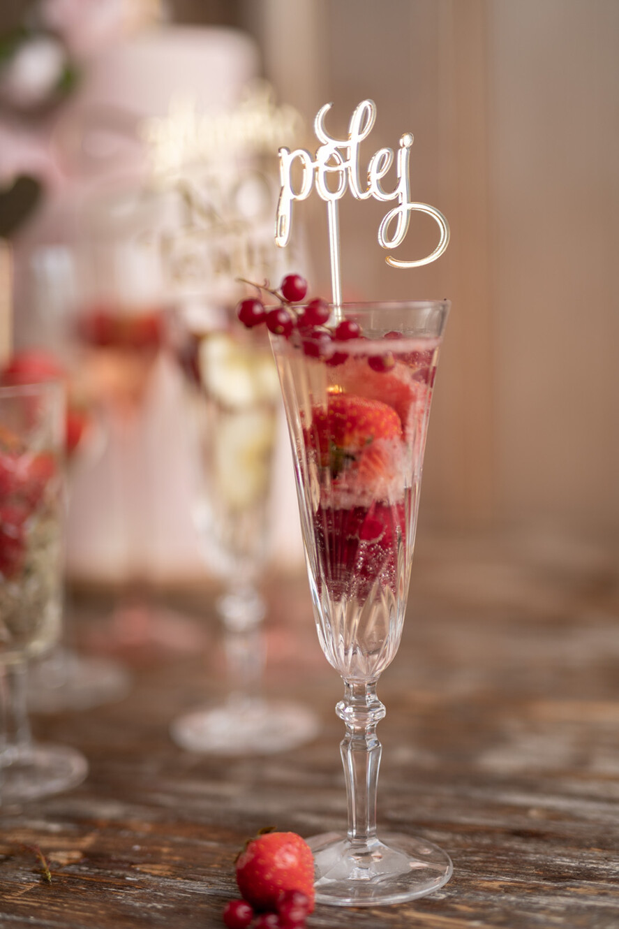 Figurki na tort / cake topper statuetki do drinków dekoracje tortu weselnego 0