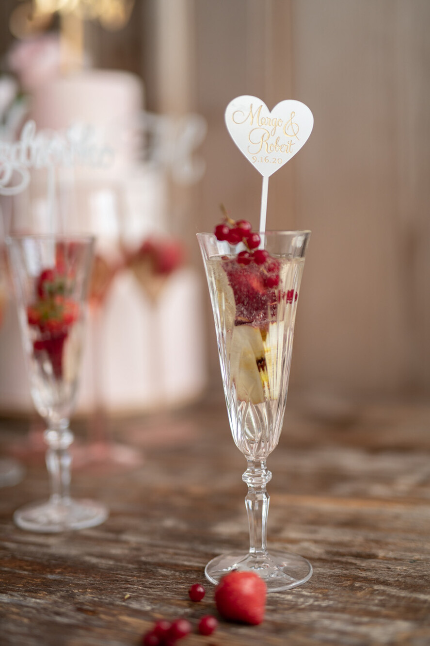 Figurki na tort / cake topper statuetki do drinków ozdoby na tort weselny 1