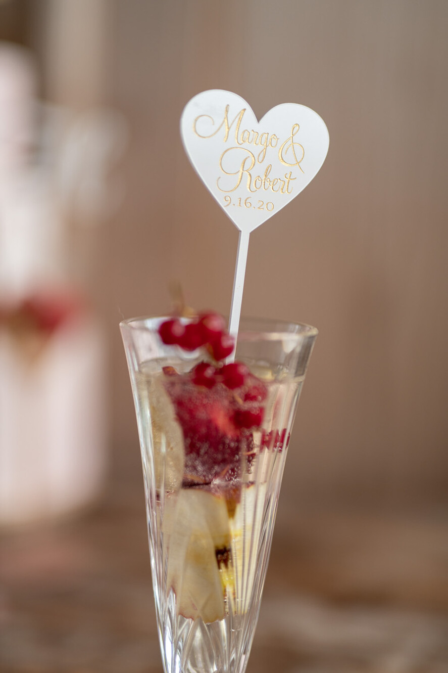 Figurki na tort / cake topper statuetki do drinków ozdoby na tort weselny 2
