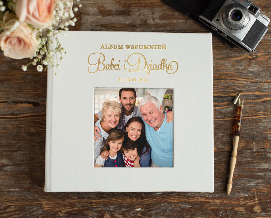Prezenty dla Babci i Dziadka Zestawy Pezentowe Dla Dziadków prezent dla babci i dziadka album na zdjęcia pamiątka dla dziadków 0