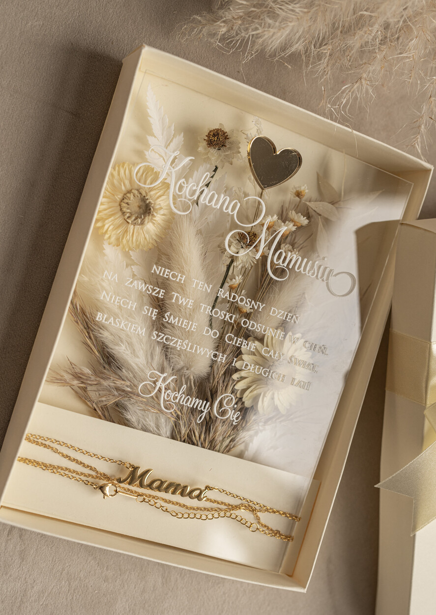 Prezenty dla Mamy biżuteria, pudełka, szkatułki na biżuterie eleganckie pudełko z kwiatami i życzeniami dla Mamy, flower box, prezent dla Mamy, pudełko z kwiatami dla Mamy, pomysł na prezent na dzień Mamy9