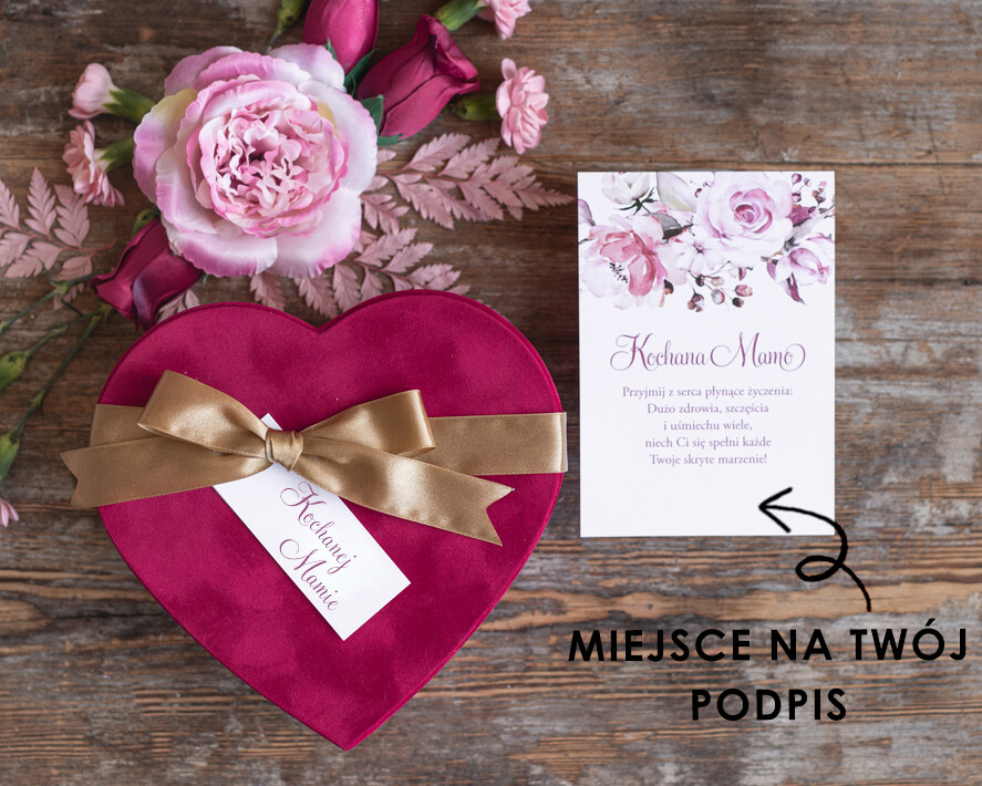 Prezenty dla Mamy biżuteria, pudełka, szkatułki na biżuterie Prezent na Dzień Mamy Serce Zegarek i bransoletki love i nieskończoność Upominek Dla Mamy Flowerbox z biżuterią4
