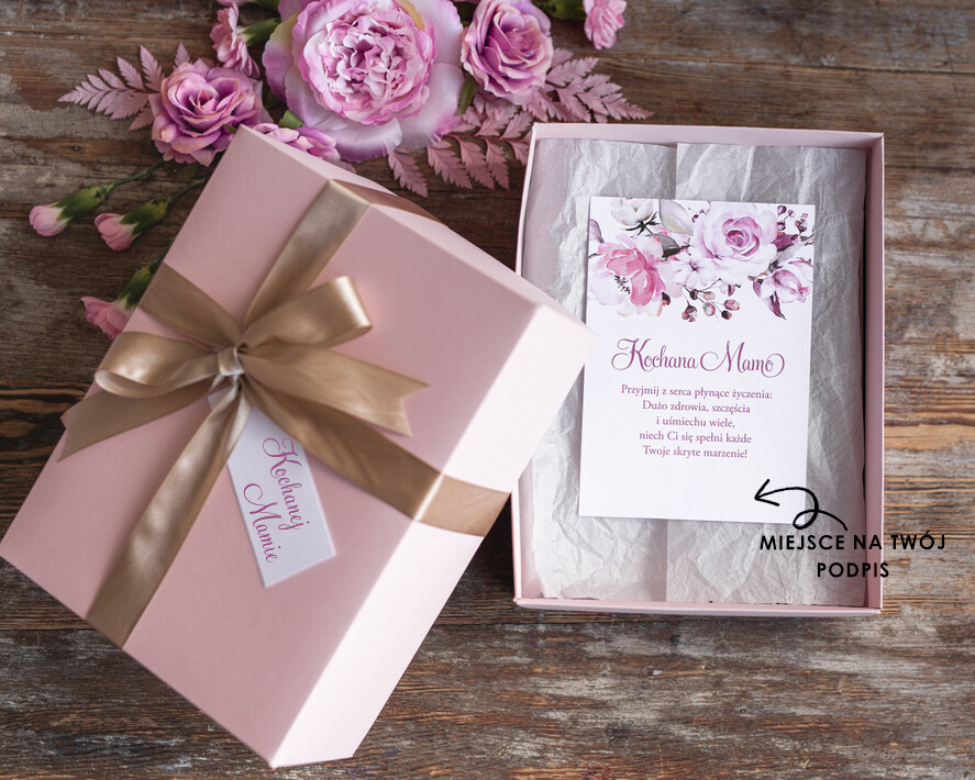 Prezenty dla Mamy biżuteria, pudełka, szkatułki na biżuterie Prezent na Dzień Mamy Zegarek i bransoletki love i nieskończoność Upominek Dla Mamy Flowerbox z biżuterią1