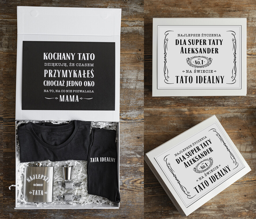 Prezenty dla Taty dzien ojca zestawy dla Taty prezent z okazji dnia Ojca, pudełko prezentowe na dzień Ojca, tematyczne prezenty dla Taty na urodziny, wyjątkowe prezenty dla Taty 2