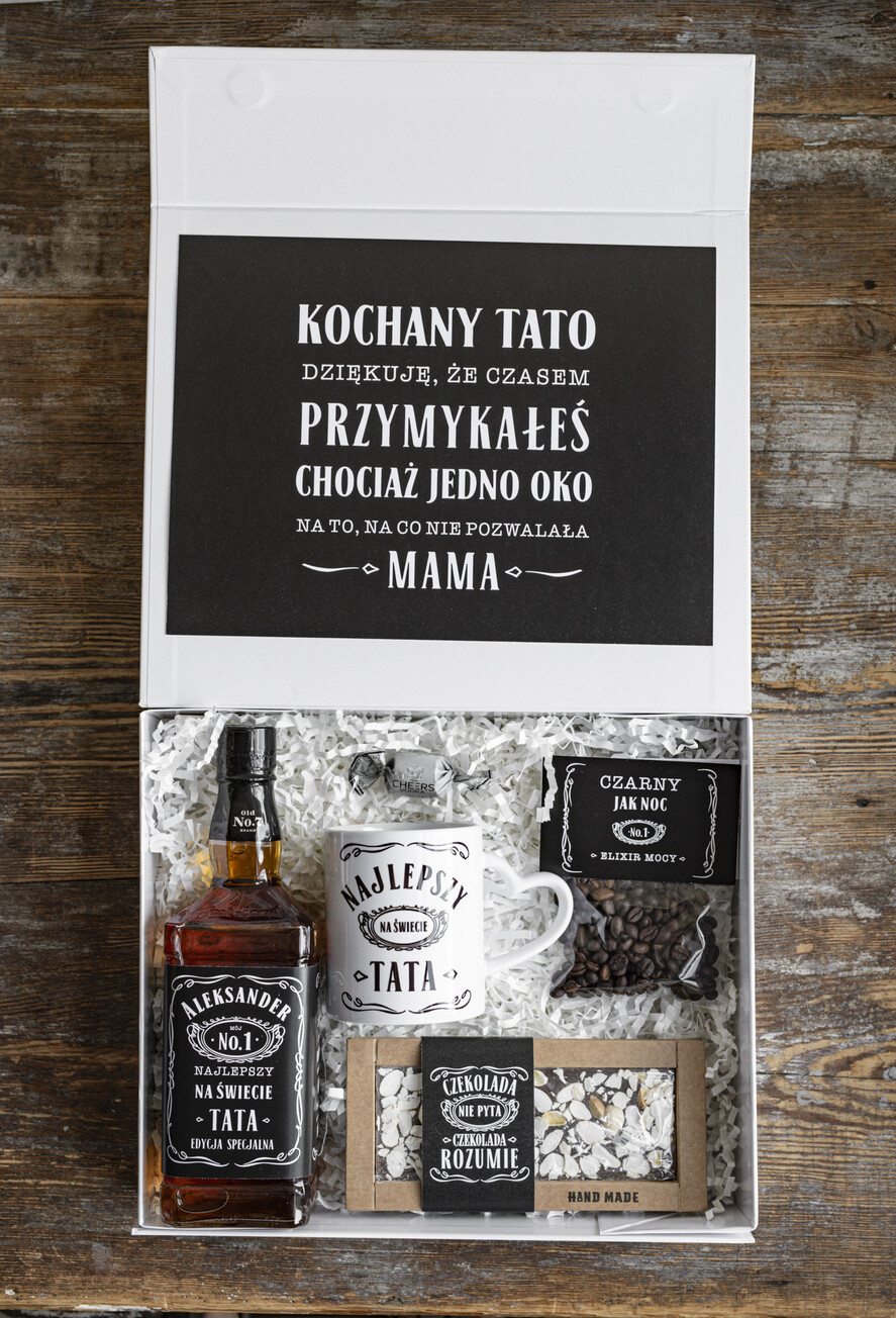 Prezenty dla Taty dzien ojca zestawy dla Taty prezent z okazji dnia Ojca, pudełko prezentowe na dzień Ojca, tematyczne prezenty dla Taty na urodziny, wyjątkowe prezenty dla Taty2