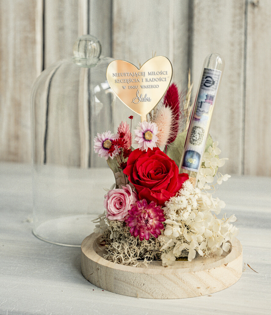 Prezenty dla Młodej Pary flowerbox, kartki z życzeniami, pudełka na prezenty Pudełko na pieniądze, Pamiątka Ślubu flowerbox prezent ślubny dla Pary Młodej, w co zapakować pieniądze dla nowożeńców, upominek na wesele1