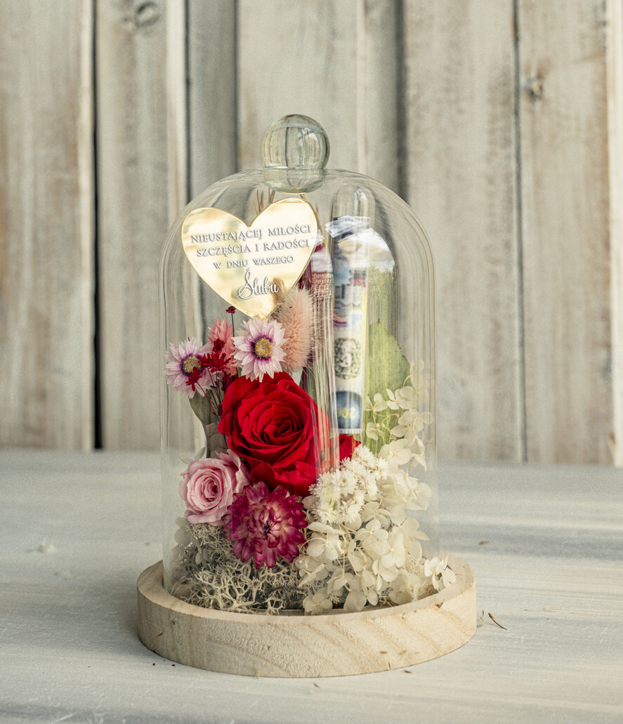 Prezenty dla Młodej Pary flowerbox, kartki z życzeniami, pudełka na prezenty Pudełko na pieniądze, Pamiątka Ślubu flowerbox prezent ślubny dla Pary Młodej, w co zapakować pieniądze dla nowożeńców, upominek na wesele0