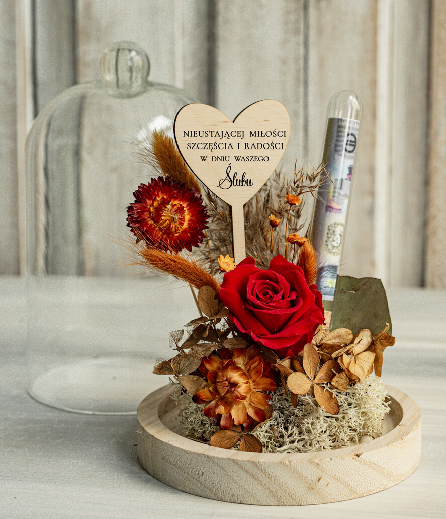Prezenty dla Młodej Pary flowerbox, kartki z życzeniami, pudełka na prezenty Pudełko na pieniądze, Pamiątka Ślubu flowerbox prezent ślubny dla Pary Młodej, w co zapakować pieniądze dla nowożeńców, upominek na wesele1