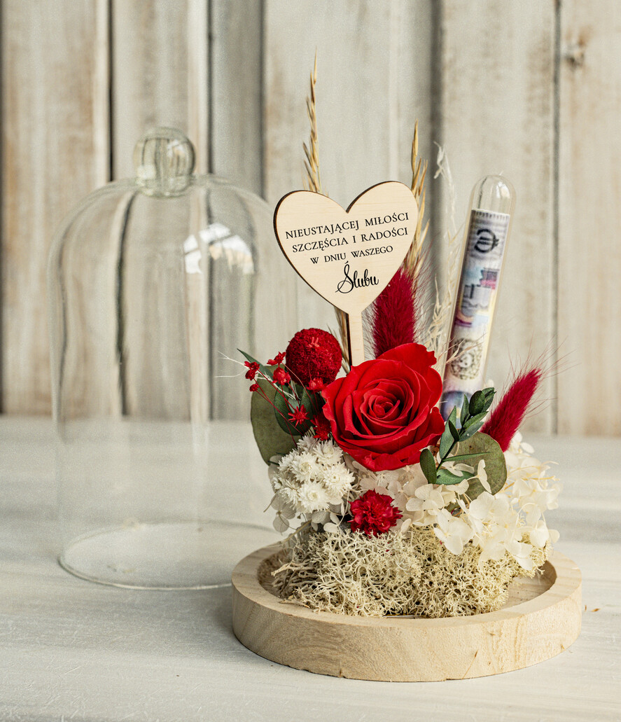 Prezenty dla Młodej Pary flowerbox, kartki z życzeniami, pudełka na prezenty Pudełko na pieniądze, Pamiątka Ślubu flowerbox prezent ślubny dla Pary Młodej, w co zapakować pieniądze dla nowożeńców, upominek na wesele1