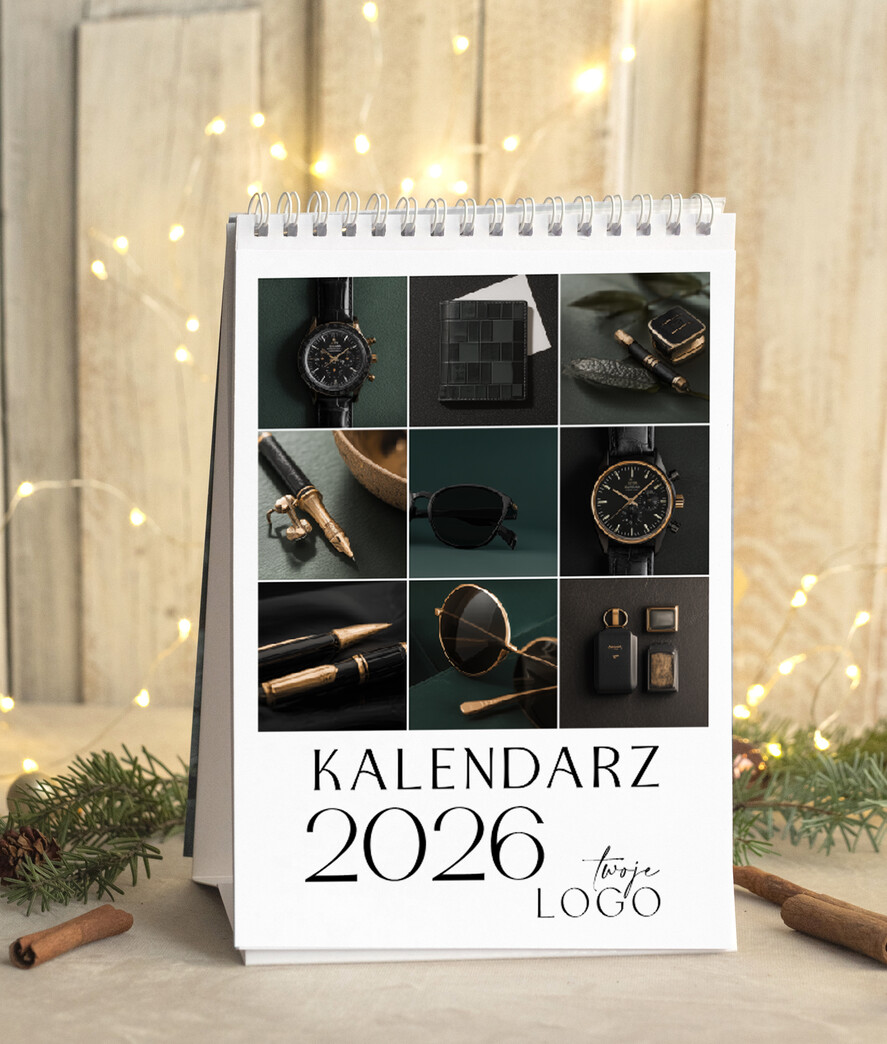 Prezenty oferta dla Firm kalendarze Prezenty firmowe upominki biznesowe kalendarz stojący A5, prezent dla pracowników dla klientów kalendarz na biurko0
