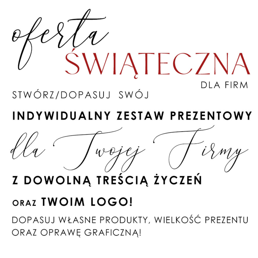 Prezenty oferta dla Firm skomponuj własny zestaw prezentowy zestaw świąteczny od firm z wybranymi produktami, prezenty biznesowe z logo firmy, eleganckie zestawy świąteczne, wybierz własny prezent dla pracowników lub kontrahentów2