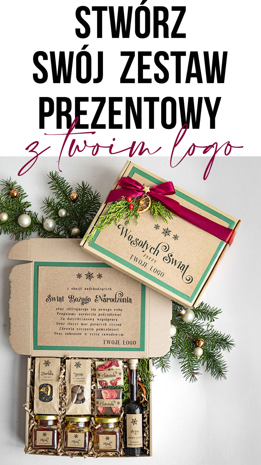 Prezenty oferta dla Firm skomponuj własny zestaw prezentowy zestaw świąteczny od firm z wybranymi produktami, prezenty biznesowe z logo firmy, eleganckie zestawy świąteczne, wybierz własny prezent dla pracowników lub kontrahentów3