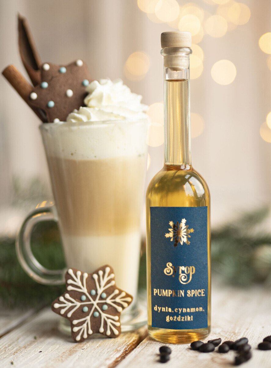 Prezenty oferta dla Firm MIODY KONFITURY SOKI Syrop do kawy Pumpkin Spice Dyniowy Upominki firmowe, drobne upominki Dla Firm dla pracowników, gadżety dla pracowników, drobne prezenty firmowe0