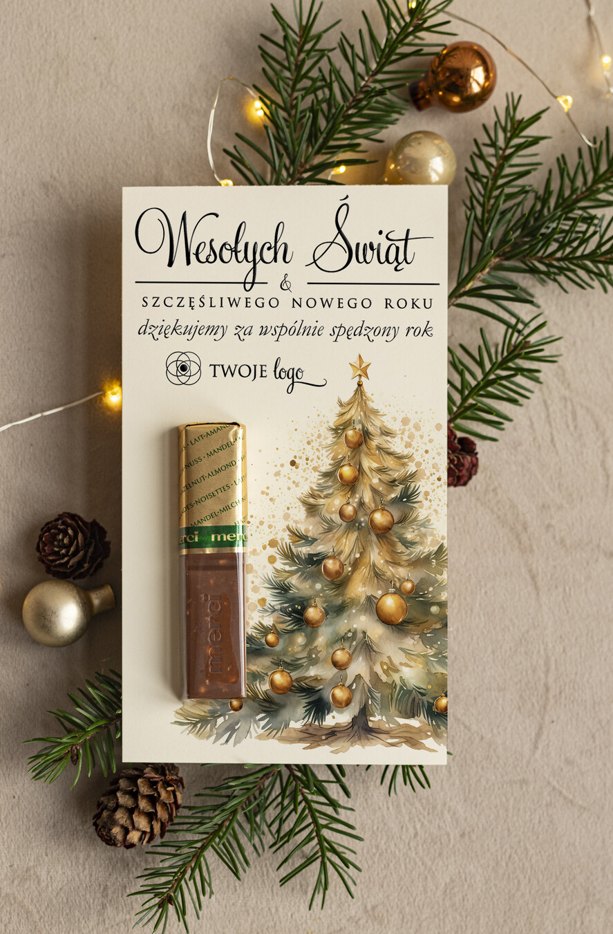 Prezenty Oferta dla Salonów BEAUTY drobne prezenty słodkości miody ciasteczka czekoladka Merci podziękowania dla klientki salonu kosmetycznego, prezent od fryzjerki dla klientek, upominek bożonarodzeniowy gadzet od stylistki rzesy lub paznokcie0