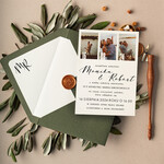 Zaproszenia ślubne Ze zdjęciem  zaproszenia i zawiadomienia na ślub, zaproszenia slubne ze zdjeciem, minimalistyczne zaproszenia na ślub 0