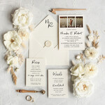 Zaproszenia ślubne Ze zdjęciem  zaproszenia i zawiadomienia na ślub, zaproszenia slubne ze zdjeciem, minimalistyczne zaproszenia na ślub 1