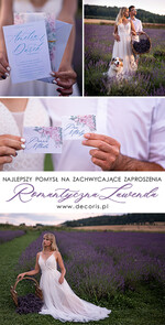 Zaproszenia ślubne Natura  zaproszenia na ślub boho kwiaty przeźroczyste zaproszenia ślubne kalka dusty blue5