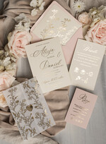 Zaproszenia ślubne Złote Glamour złote zaproszenia ślubne ze złotym serduszkiem ręcznie robione zaproszenia na slub glamour zaproszenie ślubne zamykane w złotej kalce zaproszenia na ślub i wesele4