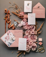 Zaproszenia ślubne Złote Glamour nowoczesne zaproszenia ślubne druk UV na akrylu idealne na wesele w pałacu 13