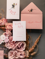 Zaproszenia ślubne Złote Glamour nowoczesne zaproszenia ślubne druk UV na akrylu idealne na wesele w pałacu 2