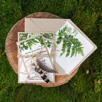Zaproszenia ślubne Boho  orginalne zaproszenia na ślub, romantyczne boho wesele0