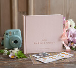 Księgi wpisów gości Rustykalne/retro ksiega zyczeń na wesele kolorowa personalizowana 3