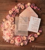 Zestawy Próbkowe próbki zaproszeń zaproszenia ślubne próbki zestaw złote litery3