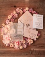 Zestawy Próbkowe próbki zaproszeń zaproszenia ślubne próbki zestaw złote litery0