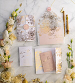 Zestawy Próbkowe próbki zaproszeń zaproszenia ślubne glamour próbki zestaw   29