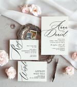 Zestawy Próbkowe próbki zaproszeń próbki zaproszeń ślubnych nowoczesne zaproszenia slubne, proste zaproszenia na ślub, delikatne zaproszenia slubne, zaproszenia na slub z welurową kopertą5