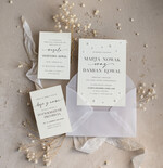 Zestawy Próbkowe próbki zaproszeń Próbka zaproszenia ślubne 12