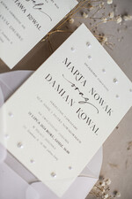 Zestawy Próbkowe próbki zaproszeń Próbka zaproszenia ślubne 9