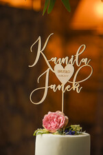 Figurki na tort / cake topper statuetki drewniane statuetki na tort   0