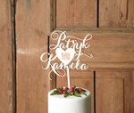 Figurki na tort / cake topper statuetki drewniane topery   1