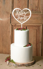 Figurki na tort / cake topper statuetki drewniane statuetki na tort   2