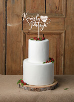 Figurki na tort / cake topper statuetki drewniane statuetki na tort weselny   2