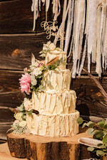 Figurki na tort / cake topper statuetki drewniane figurki na tort weselny   1