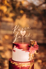 Figurki na tort / cake topper statuetki złote statuetki na tort   1