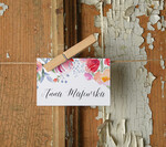 Winietki Boho/etno/pióra eleganckie winietki na stół weselny wizytówki ślubne0