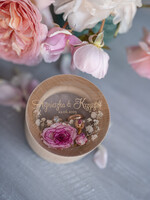 Pudełka Szkatułki na Obrączki szkatułki pudełeczko na obrączki ślubne wasze imiona  , pudełeczko na obraczki slubne z przeźroczystym wieczkiem2