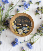 Pudełka Szkatułki na Obrączki szkatułki pudełeczko na obrączki ślubne wasze imiona , pudełeczko na obraczki slubne z przeźroczystym wieczkiem2