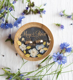 Pudełka Szkatułki na Obrączki szkatułki pudełeczko na obrączki ślubne wasze imiona , pudełeczko na obraczki slubne z przeźroczystym wieczkiem0