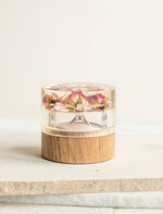 Pudełka Szkatułki na Obrączki szkatułki pudełko z imionami pary młodej, szkatułka na obrączki z kwiatami, pudełko na obrączki z żywicy, pudełko na obrączki z zatopionymi kwiatami w żywicy3