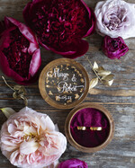 Pudełka Szkatułki na Obrączki szkatułki pudełeczko na obrączki ślubne wasze imiona , pudełeczko na obraczki slubne z przeźroczystym wieczkiem4