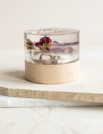 Pudełka Szkatułki na Obrączki szkatułki pudełko z imionami pary młodej, szkatułka na obrączki z kwiatami, pudełko na obrączki z żywicy, pudełko na obrączki z zatopionymi kwiatami w żywicy2