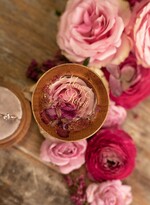 Pudełka Szkatułki na Obrączki szkatułki drewniana szkatułka z żywicą pudełko na obrączki ślubne, pudełeczko na obraczki slubne z przeźroczystym wieczkiem6