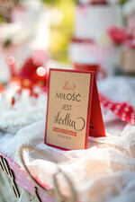 Numery na stół Rustykalne numery na stół gości weselnych, w stylu rustykalnym0