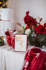 Numery na stół Glamour numery na stół gości weselnych złocone w stylu glamour   1